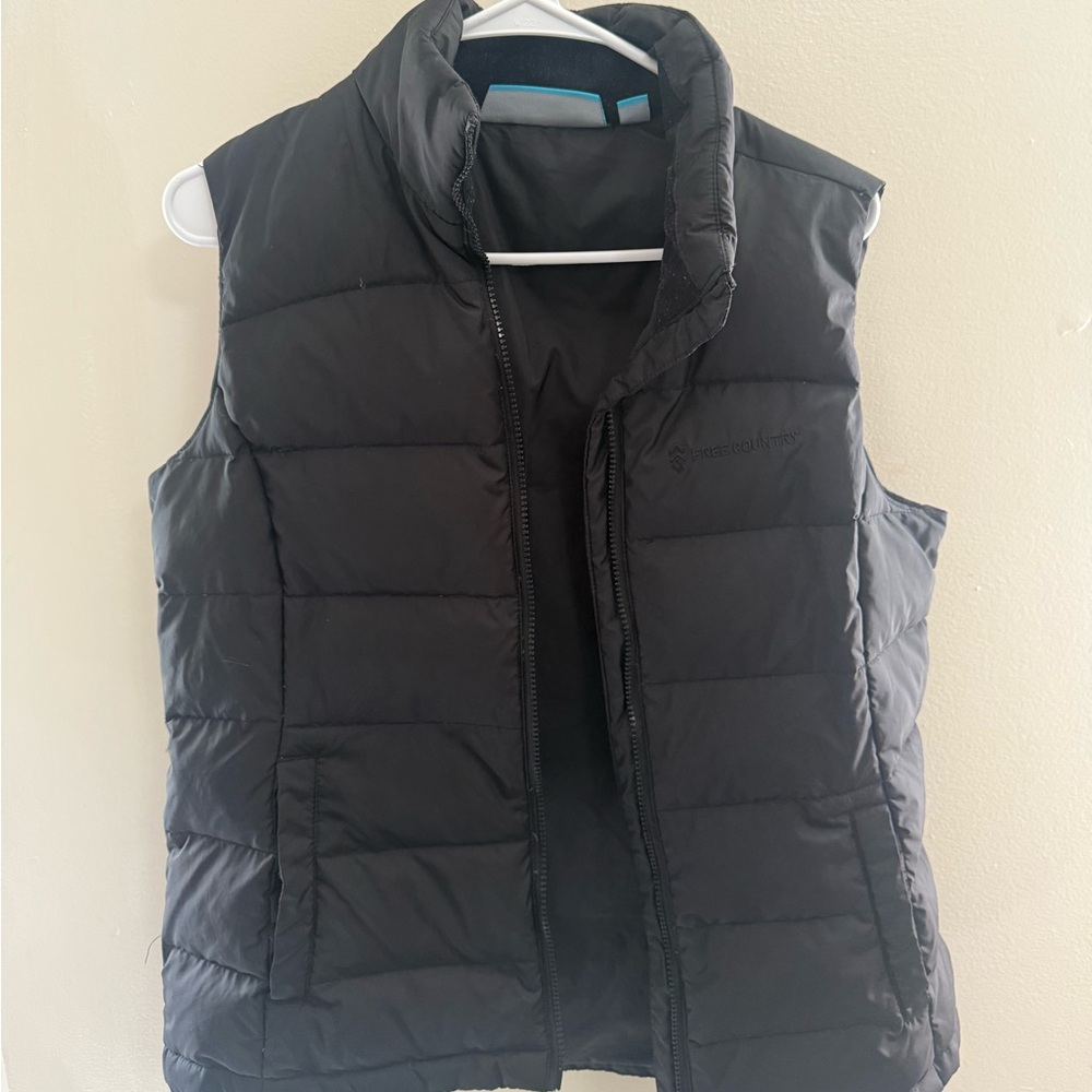 Black Puffer Vest